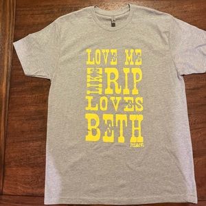 “Love me like Rip loves Beth”